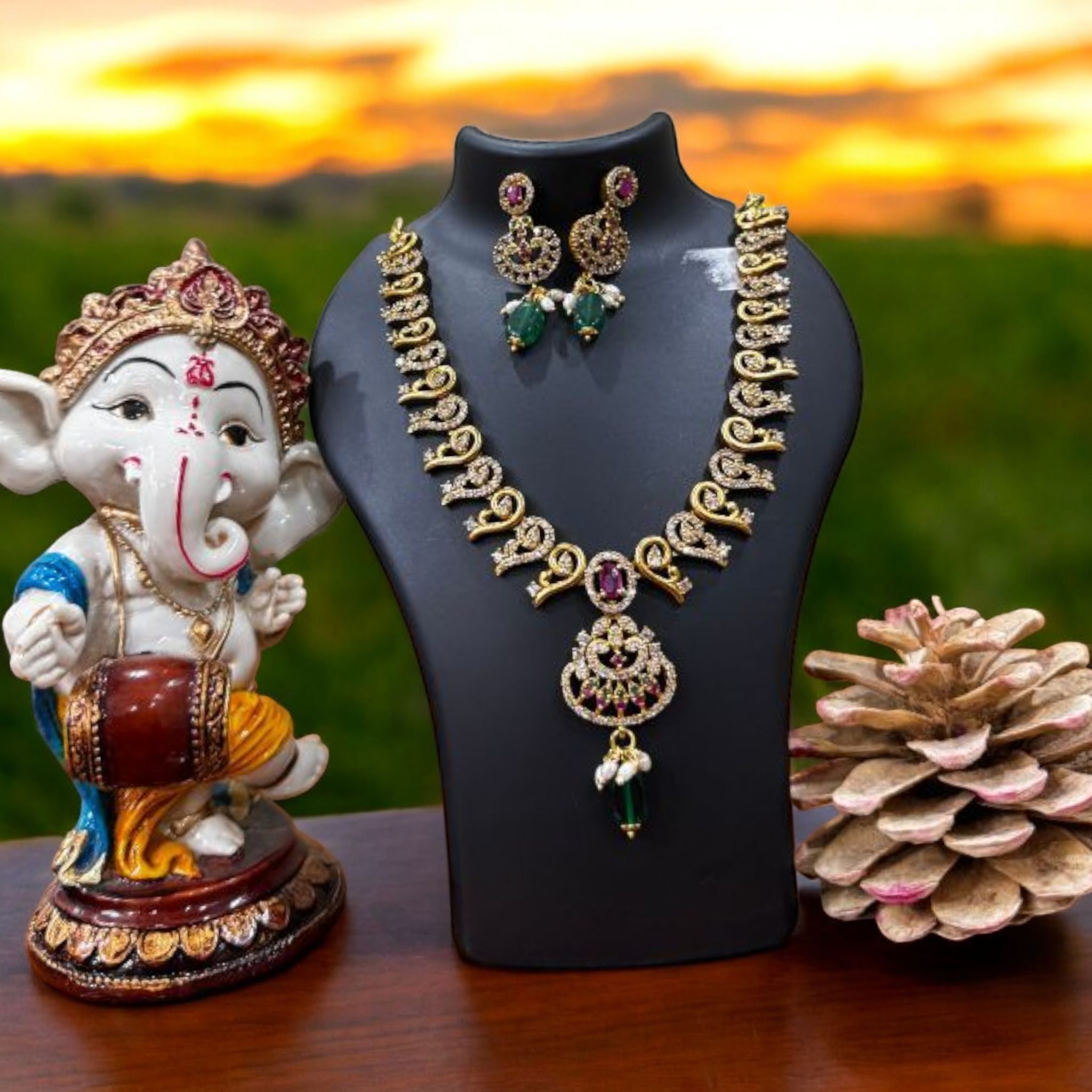 Premium AD Necklace -Party Wear